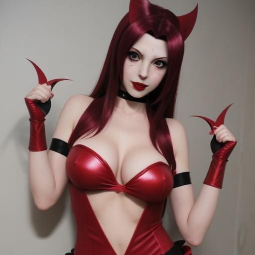 Vampire Cosplay: Faye Valentine Fusion