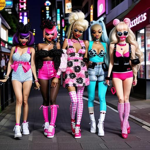 Harajuku Barbies: A Street Style Portrait