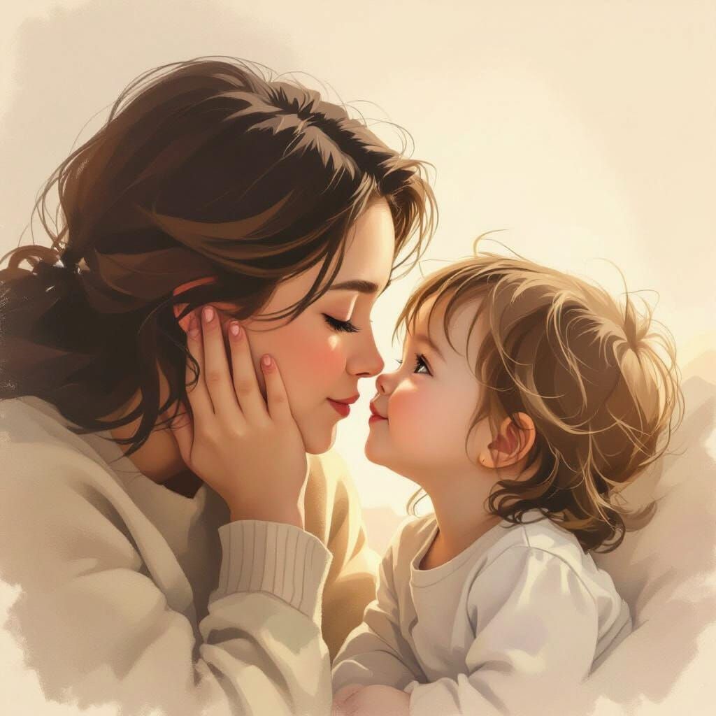 Whispered Secrets: An Intimate Art Nouveau Scene