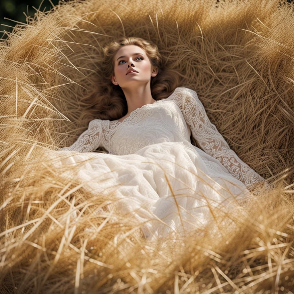 Straw and Lace: A Study in Textures