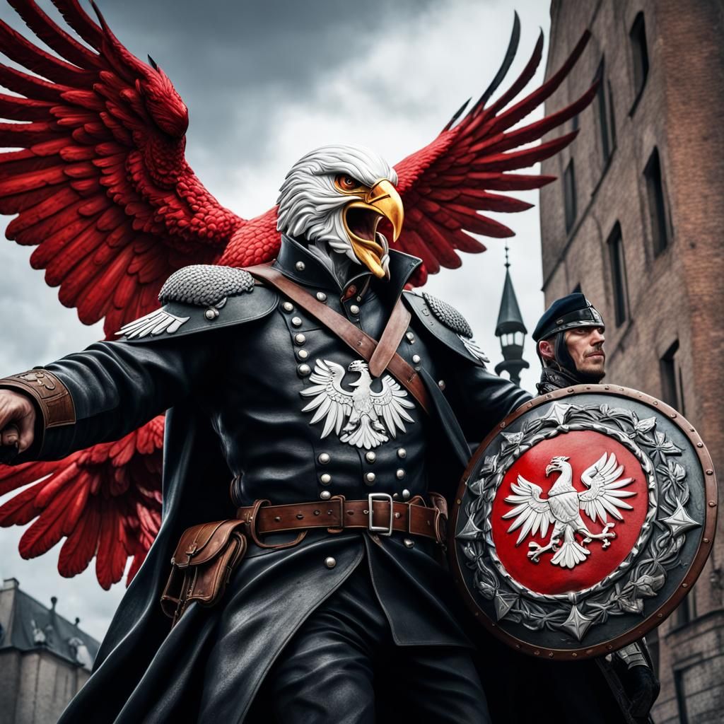 Captain Poland vs Red Skull Soldier