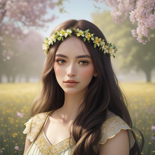 Persephone Professional photography, bokeh, natural lighting, canon lens, shot on dslr 64 megapixels sharp focus