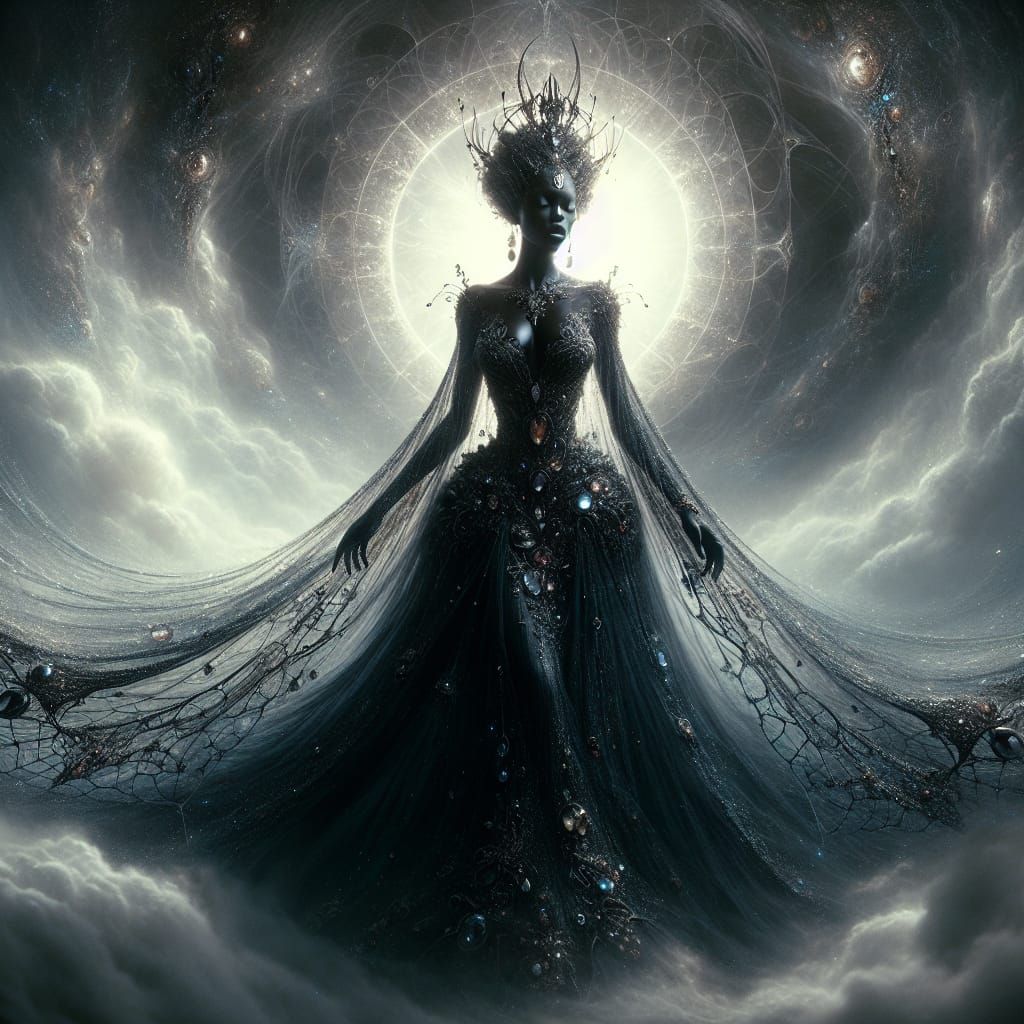 Gaia as Ethereal Goddess in Fantasy World
