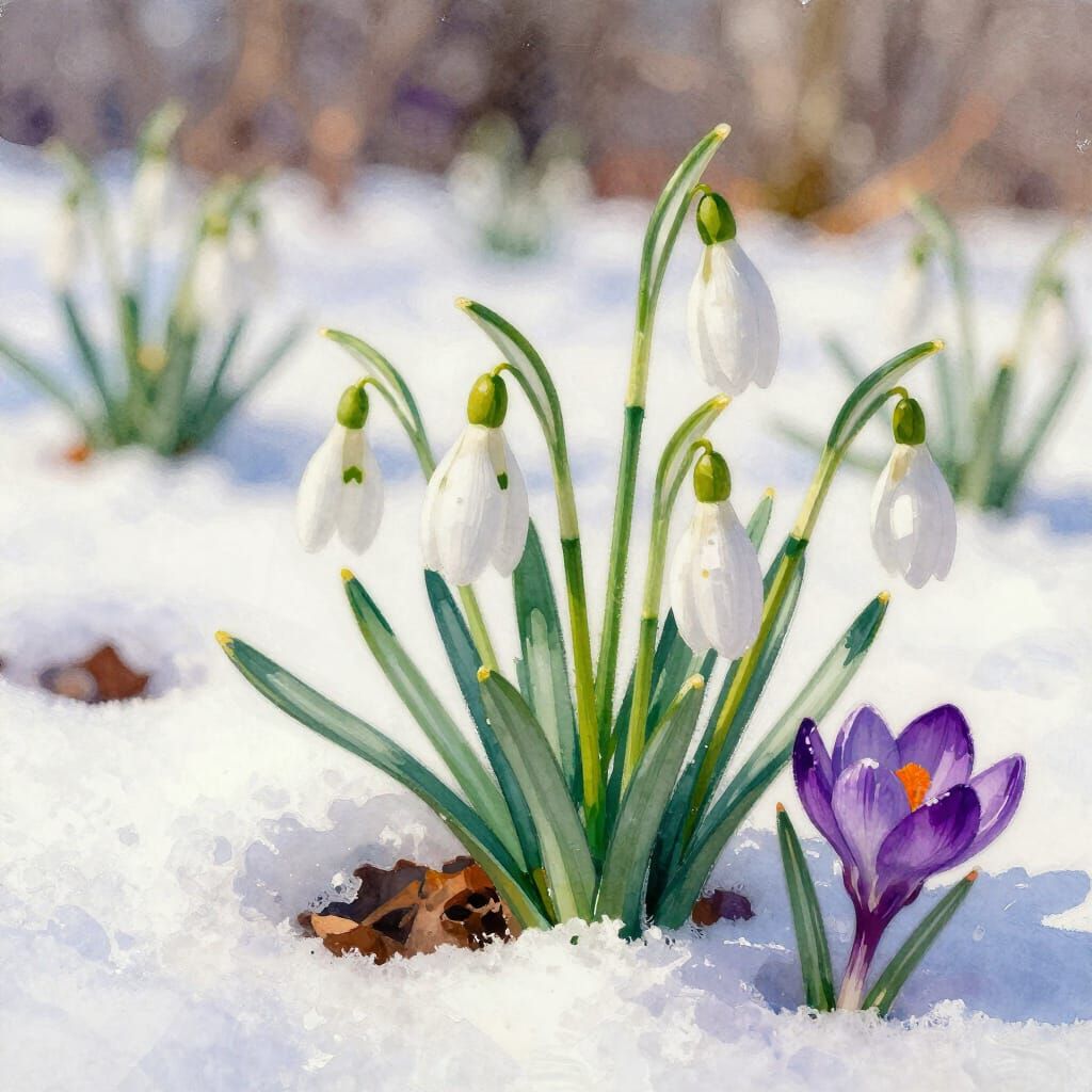 First signs of spring