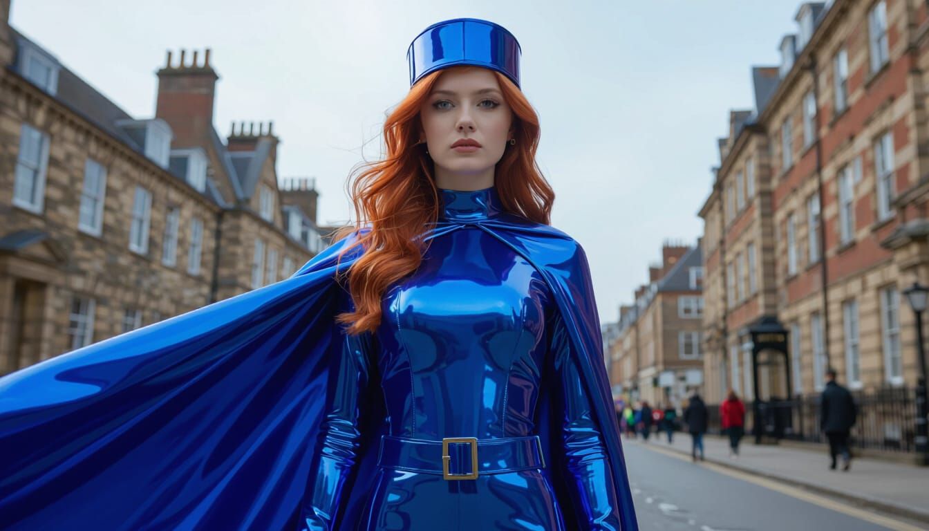 Katherine McNamara as Shiny Latex Timelord
