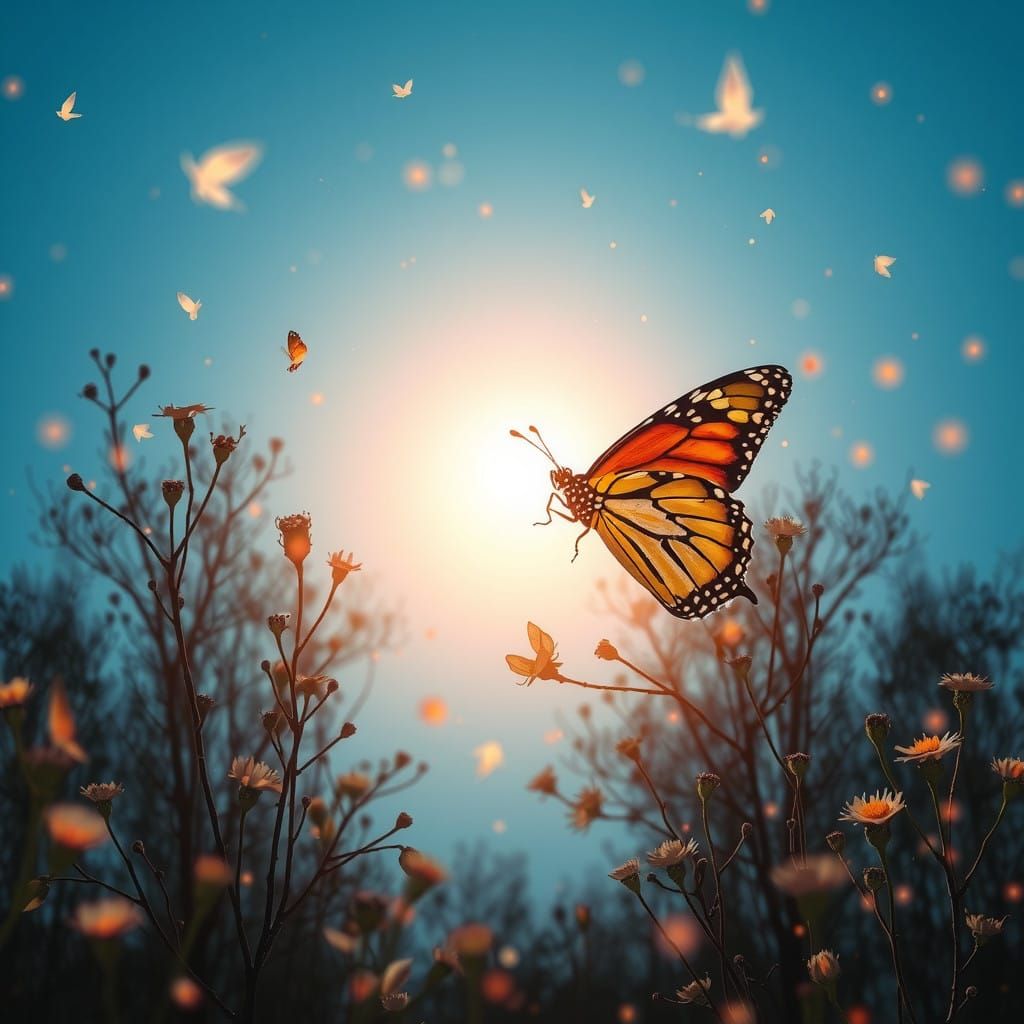 Ethereal Dreamscapes: A Luminous Metamorphosis