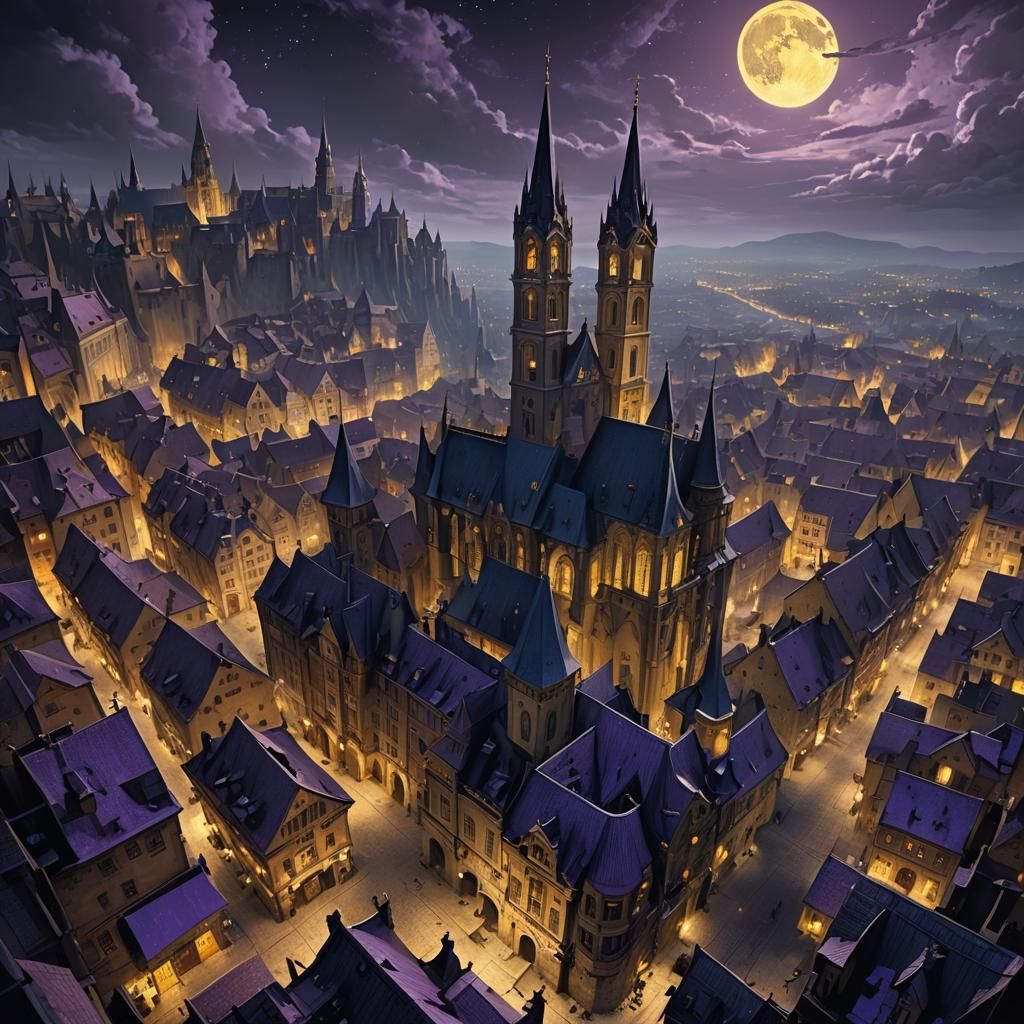 Sigmar Watches Santa in Dark Fantasy Altdorf