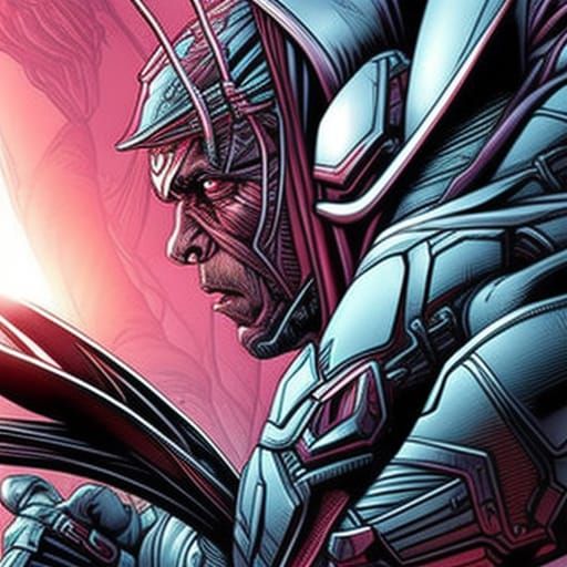 Photorealistic Hand in Comic Book Style