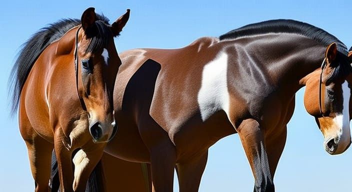 Woman and Horse Hybrid Generated by AI
