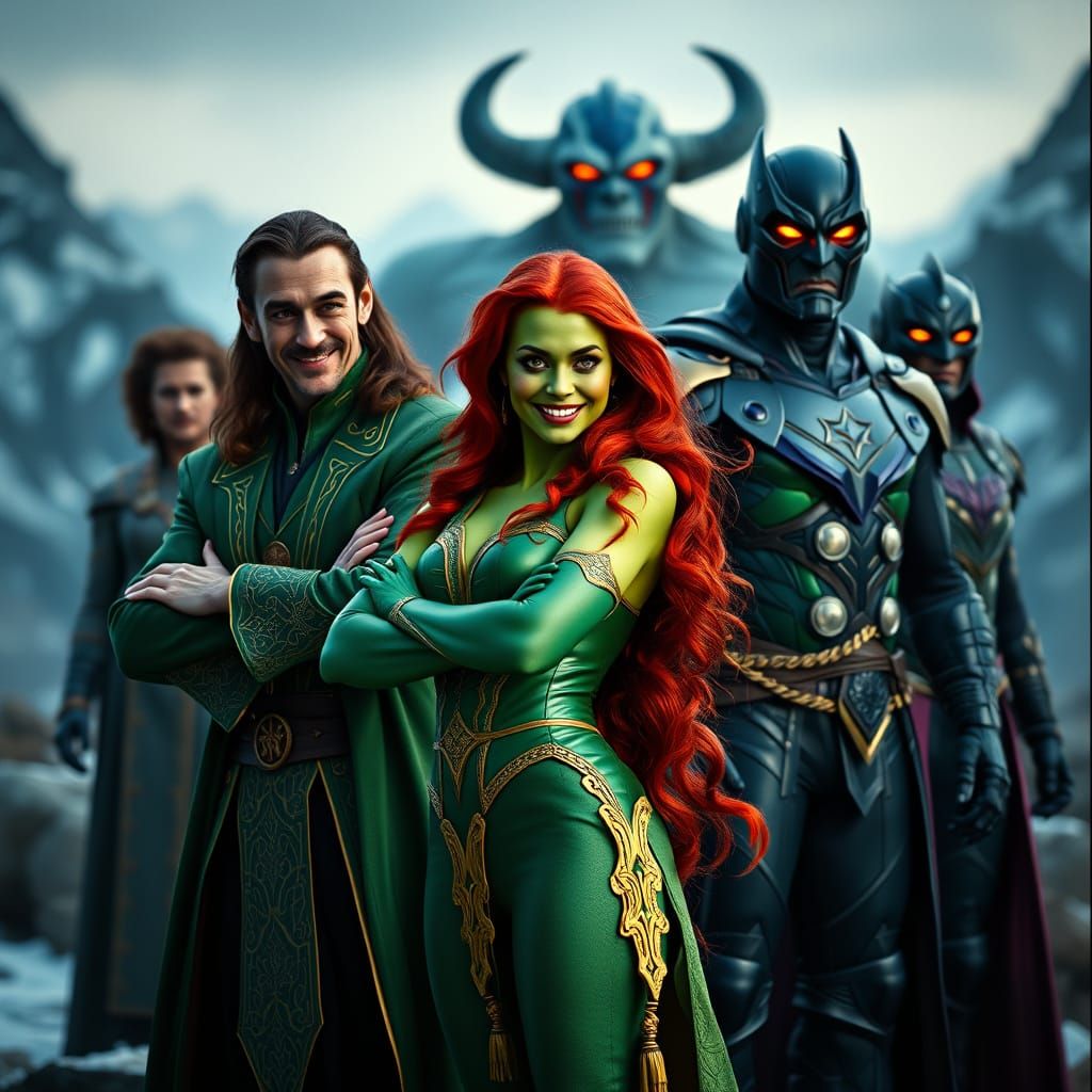 Mischief Meets Mayhem in Epic Villainous Alliance