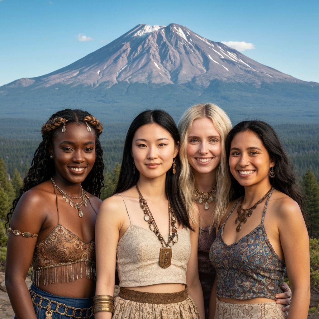 Diverse Women in Juno Calypso-Inspired Photo