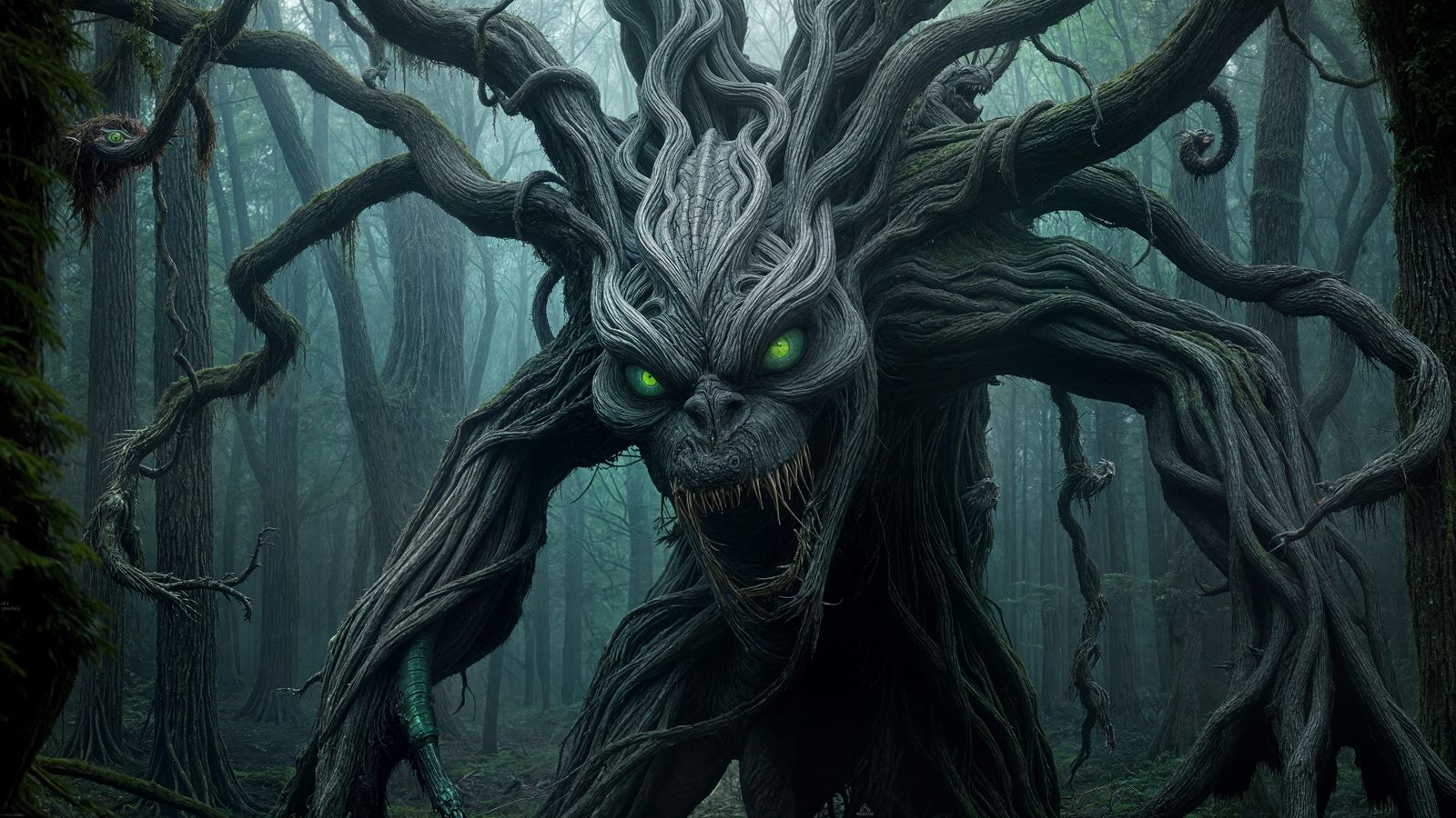 Emerald Guardian of the Dark Forest