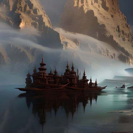 The Floating Temple of Shangri La