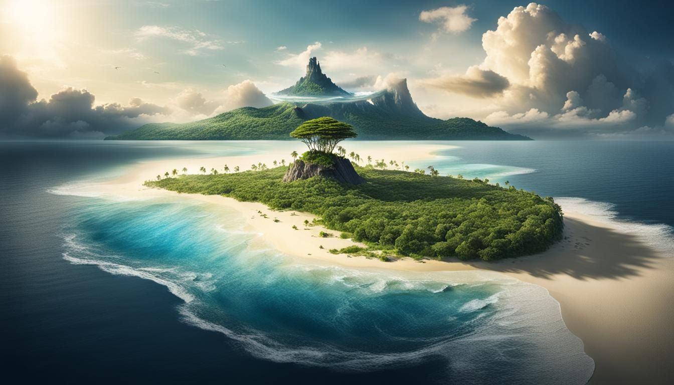 Island Rising: A Tropical Paradise Emerges