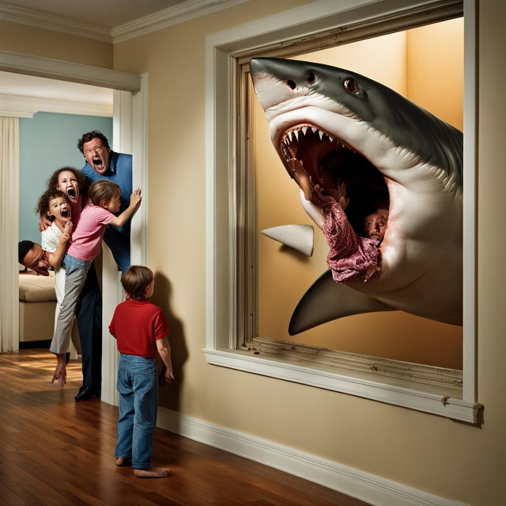 Bobby ain't scared of no shark!