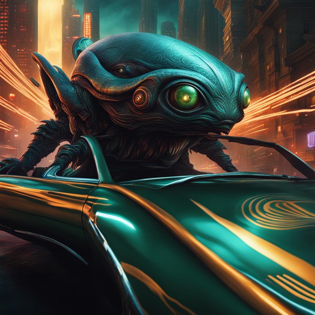 Terrifying Alien Encounter During Metamorphosis: Detailed Ma...