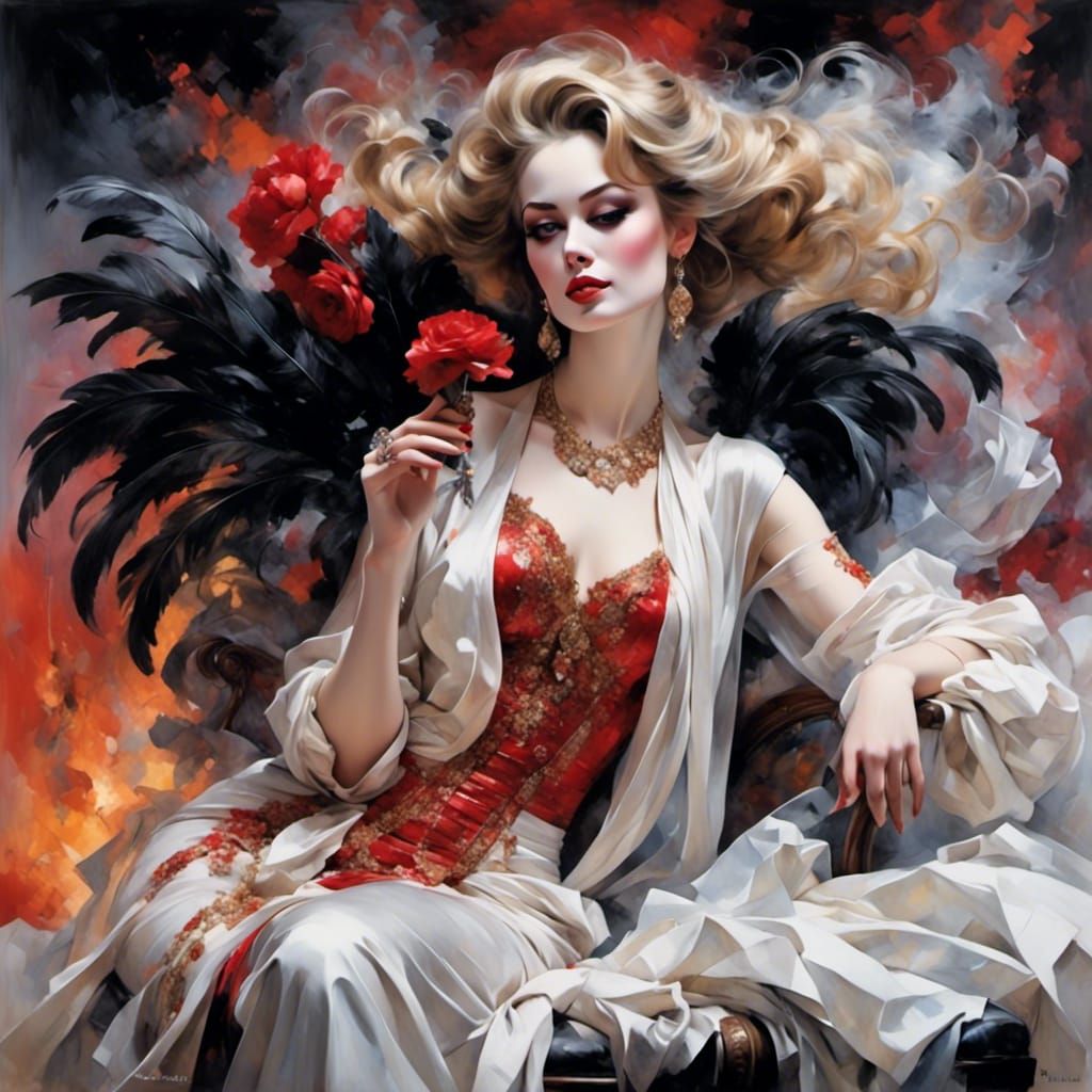 Artistic Smoke with Intricate Details