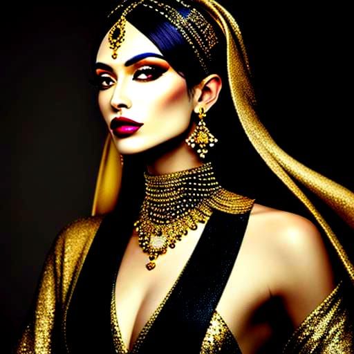 AI Generated Image of Pure Opulence