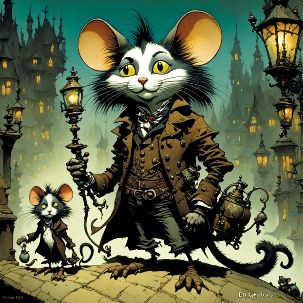 Mouse and Cat: Epic Fantasy Masterpiece