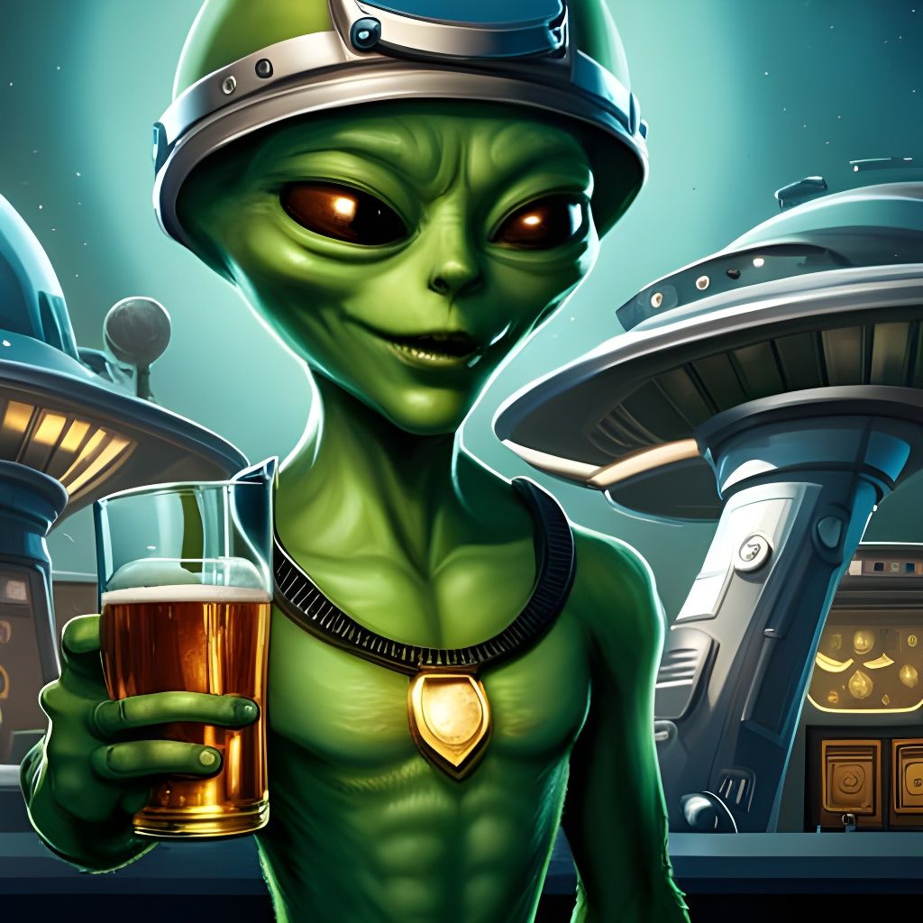 Just an alien be social