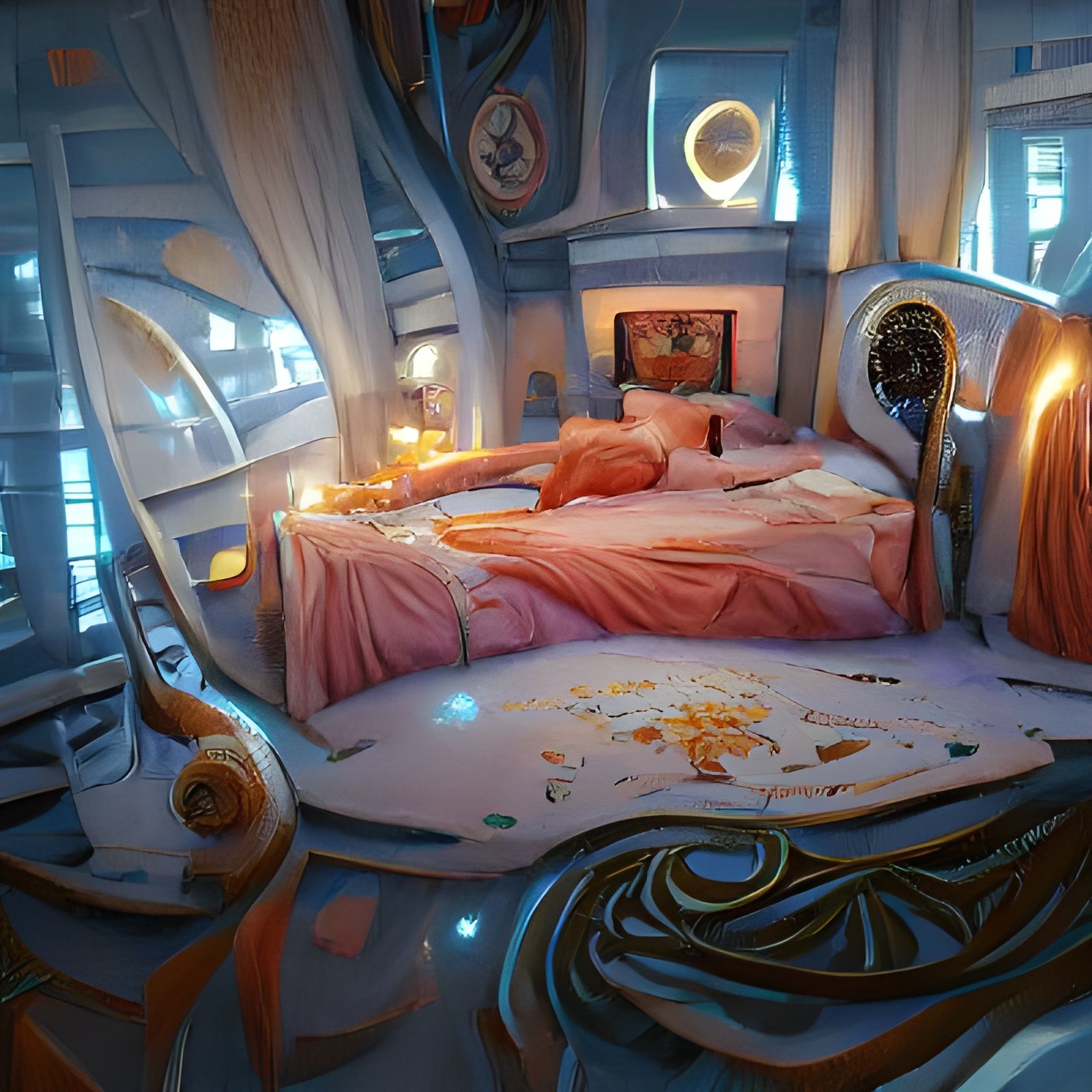 Jupiter Princess Bedroom in HD 8K