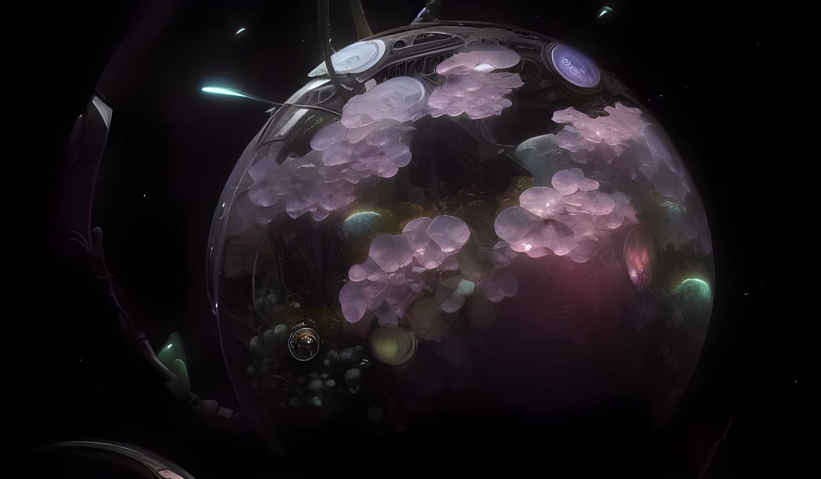 Stunning Hortensia Sphere Concept Art