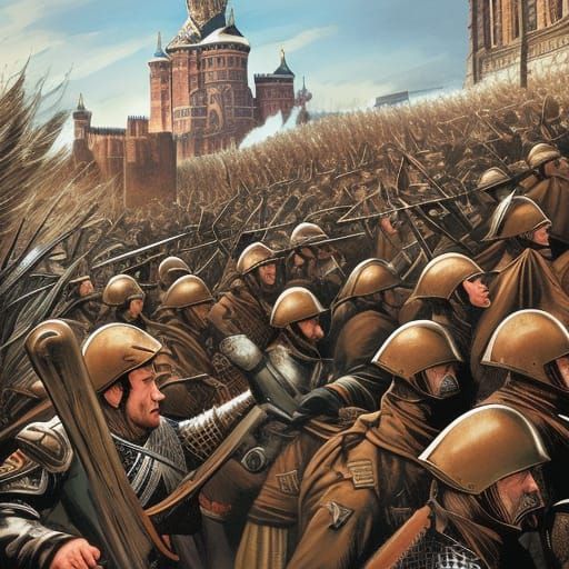 The Siege of Gondor in Leningrad, 1940s Comic Art