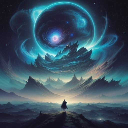 Envision a colossal book, its pages filled with vibrant illu...