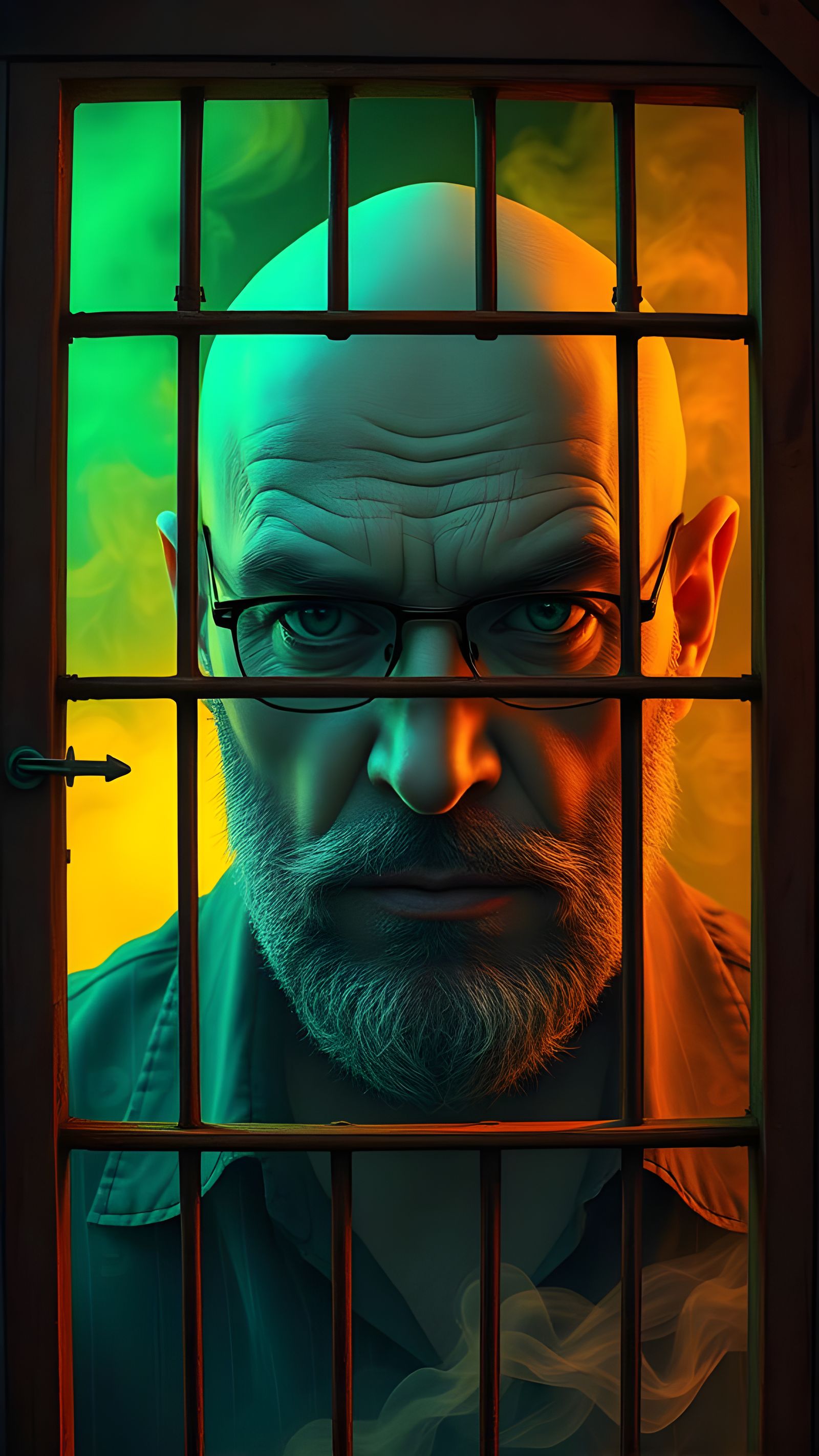 Mr Culler behind Bars - 5