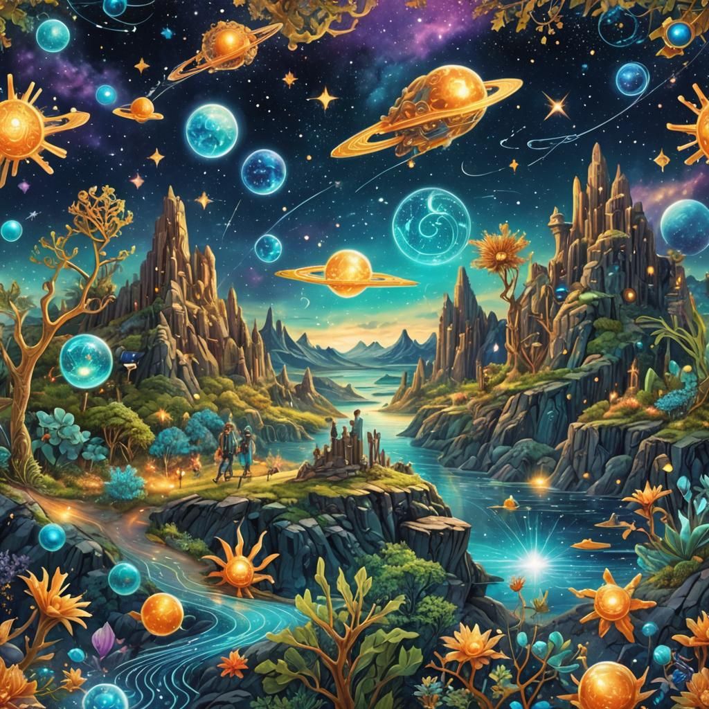 Cosmic Atlantis Family Treasure Hunt Adventure