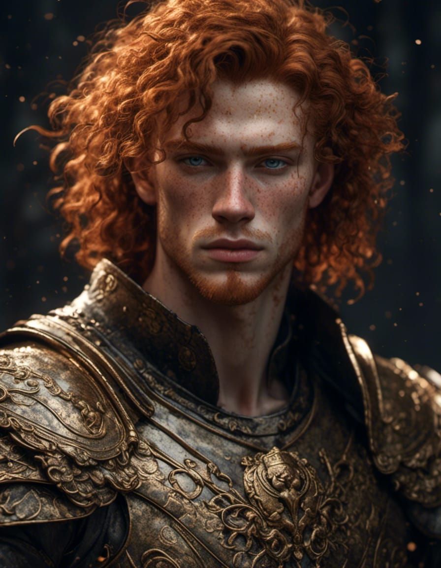 Dynamic Portrait of Man Drawing Rapier in Cinematic Style