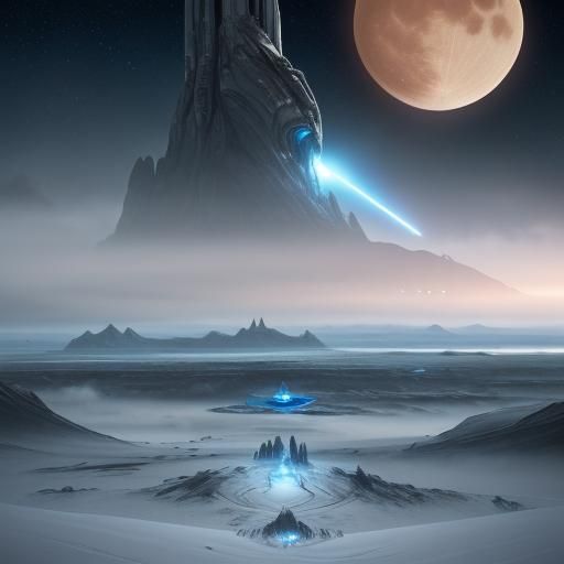 Epic Alien Planet Lightsaber Duel in Space