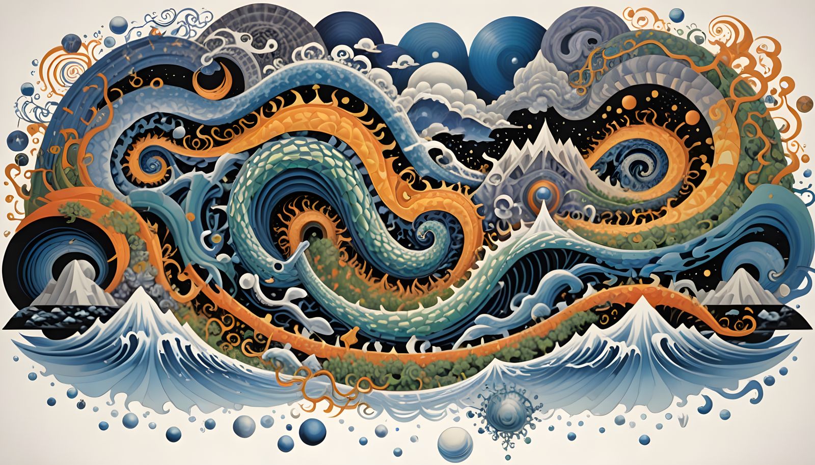 Ancient Halicarnassus in Vibrant Quantum Hieroglyphics