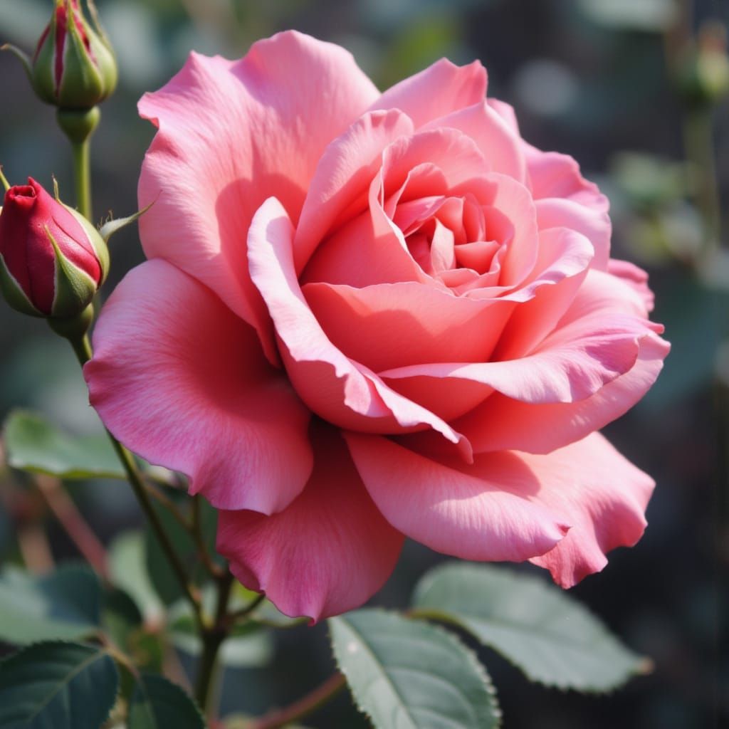 Stunning Rose in Bloom
