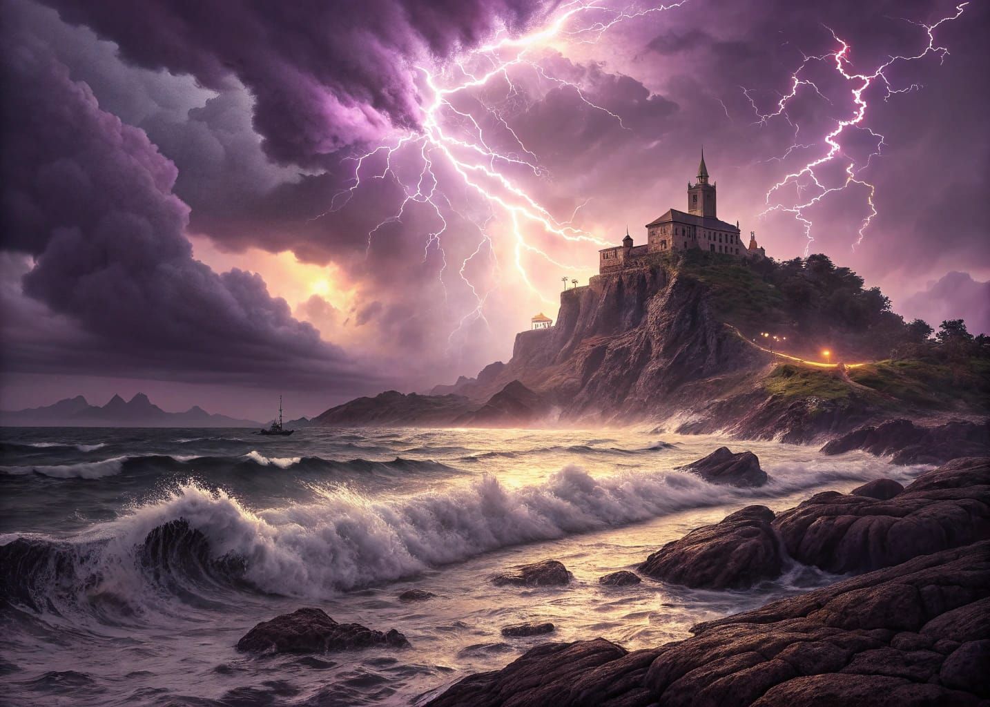 Epic Storm Fortress Under Witchfire