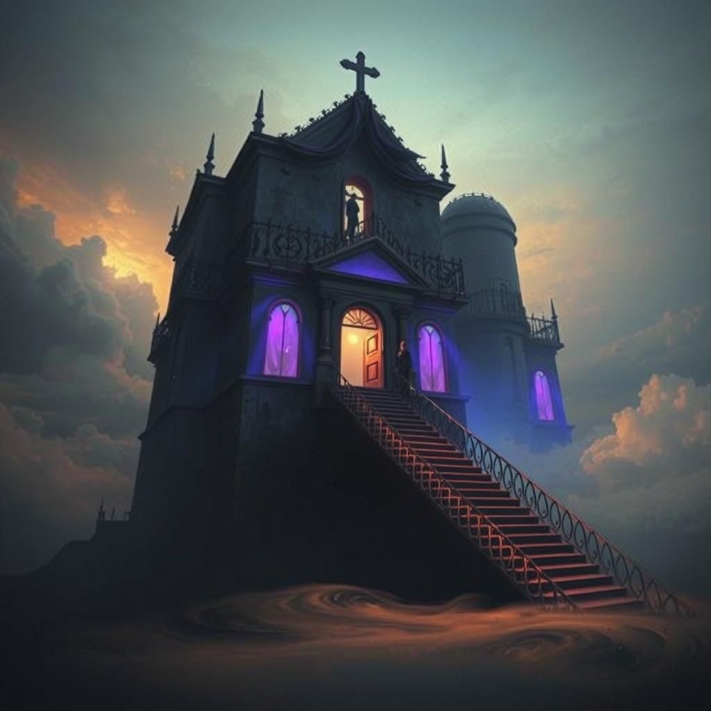 Dr. Death Ascends: A Surreal Biomechanical Dreamscape