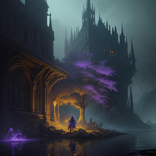 Dark Fantasy: Nostalgic Youth Memories in 8K