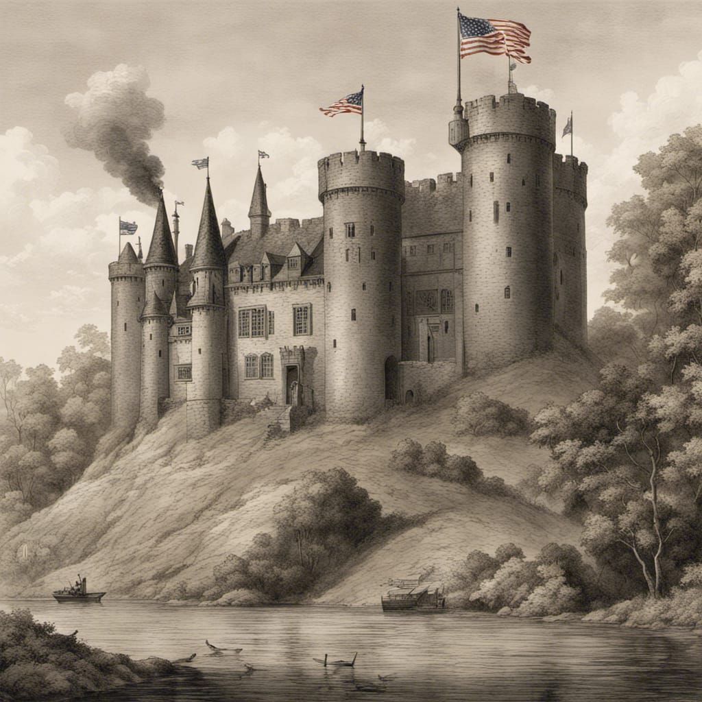 American Castle in the Gunpowder Age