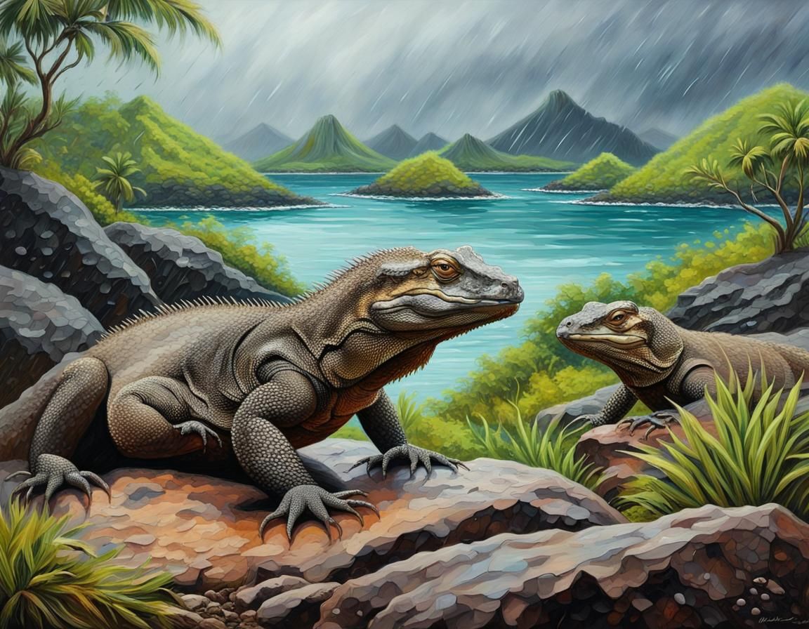 Komodo Pulau Komodo Indonesia