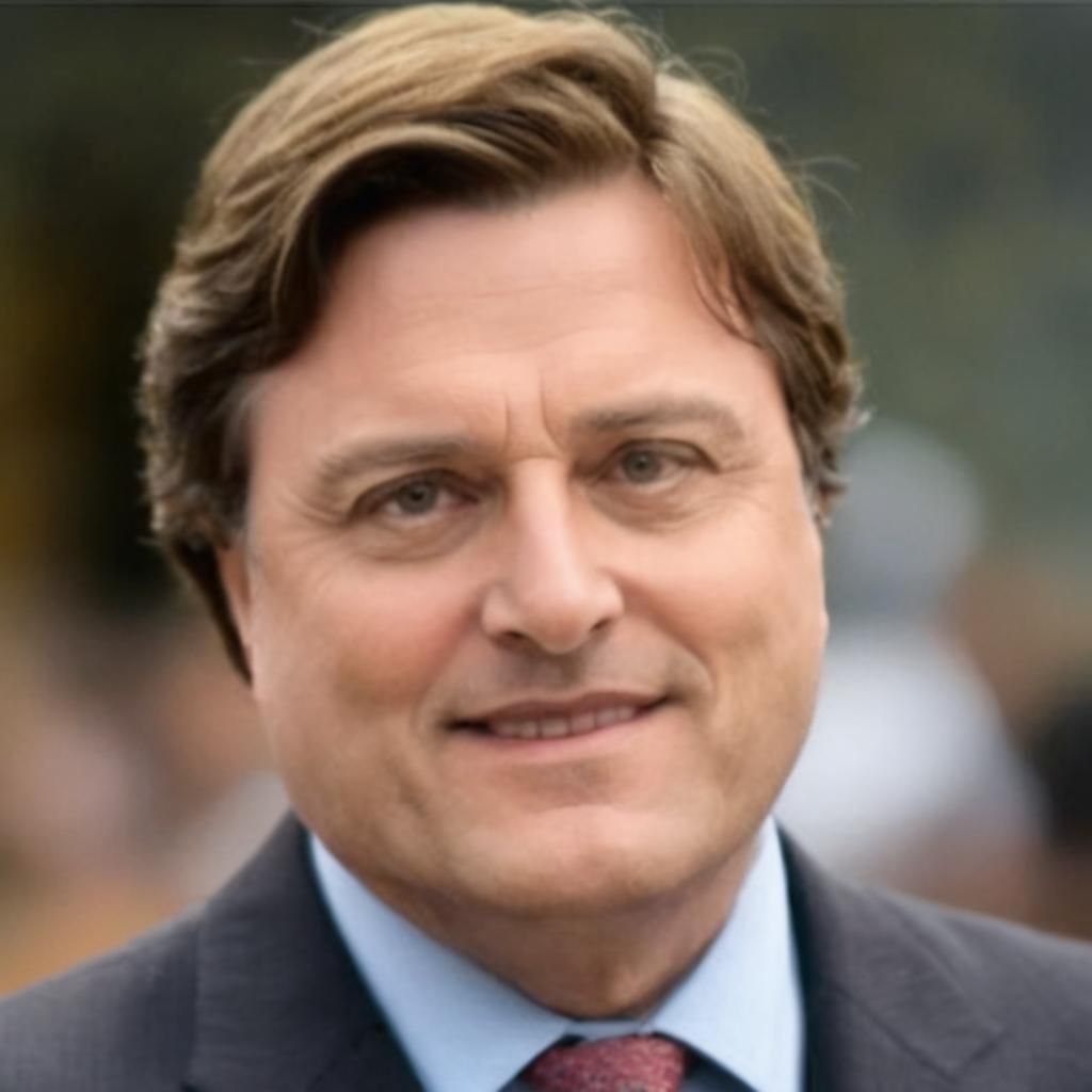 Photorealistic Portrait of Chilean Man in Landscape