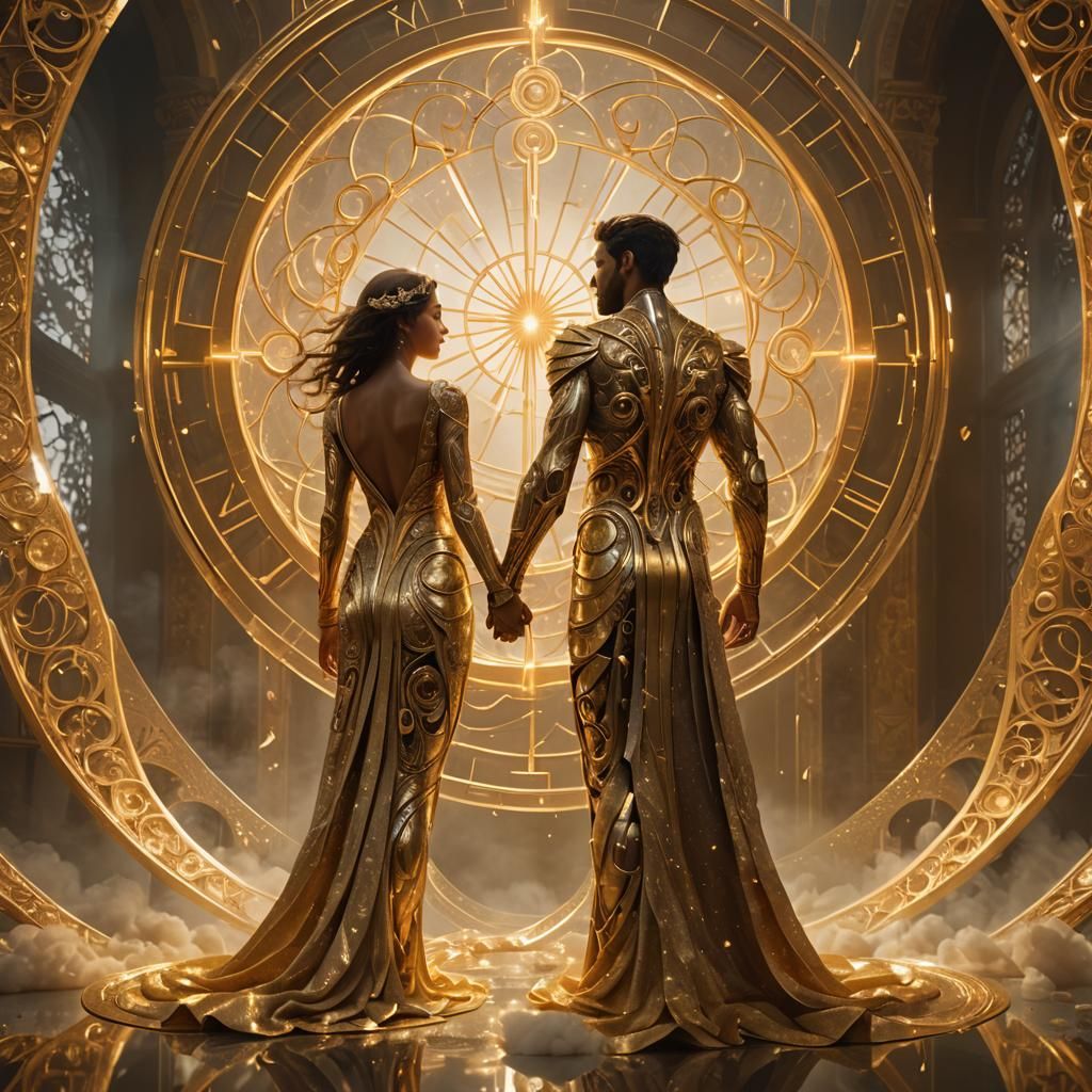 The quantum entanglement of human souls.