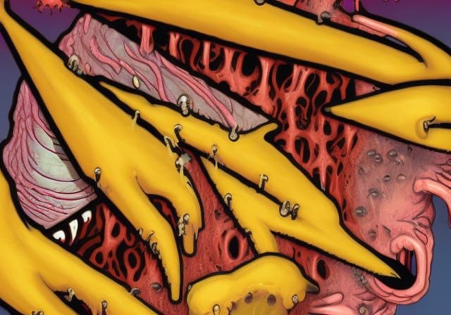 Cronenberg-esque Xeno-Hybrid Abomination in Ultra HD