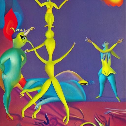 When avant-garde ballet jumps the shark.