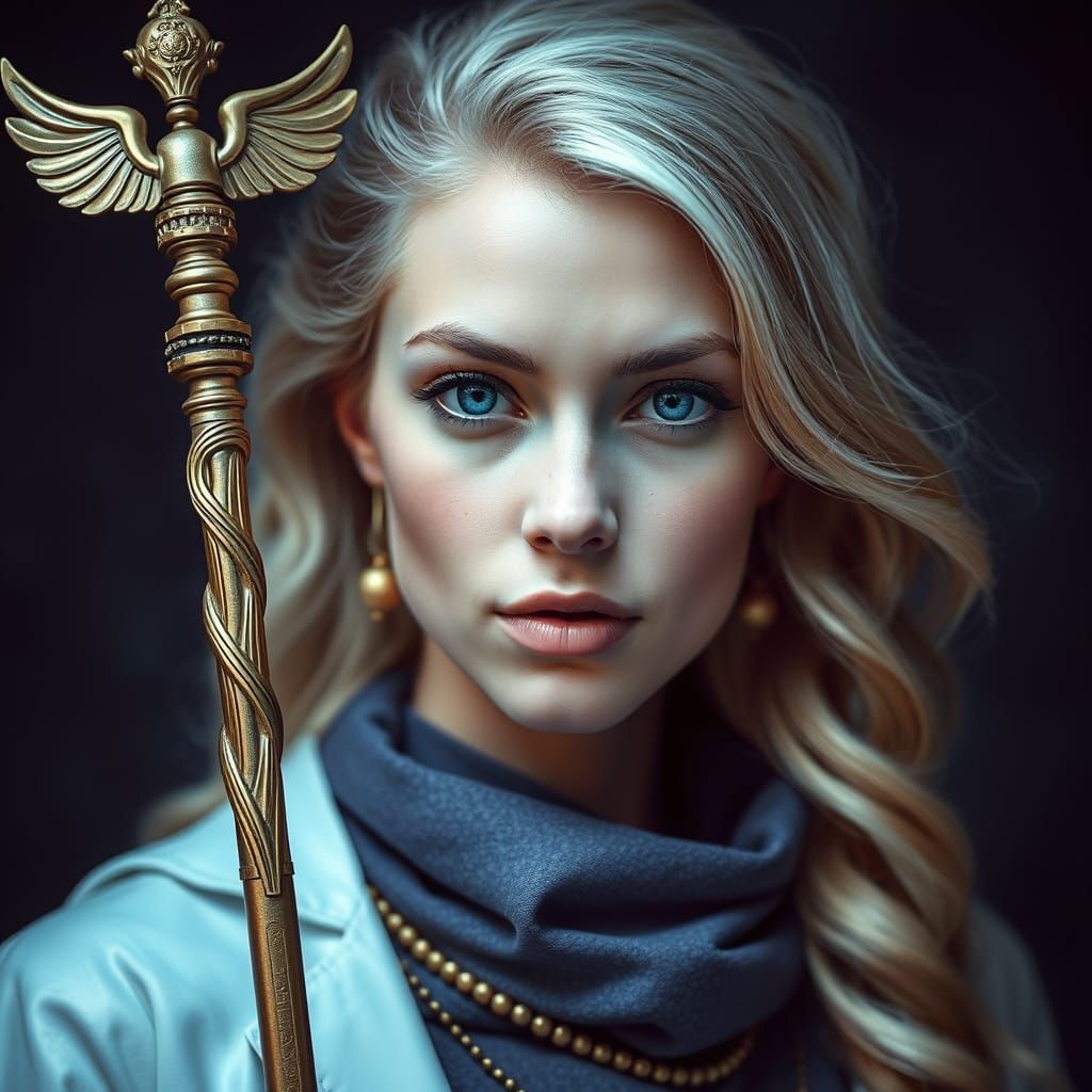 Eluvia: Heroine of Scientific Medicine in Action Portrait