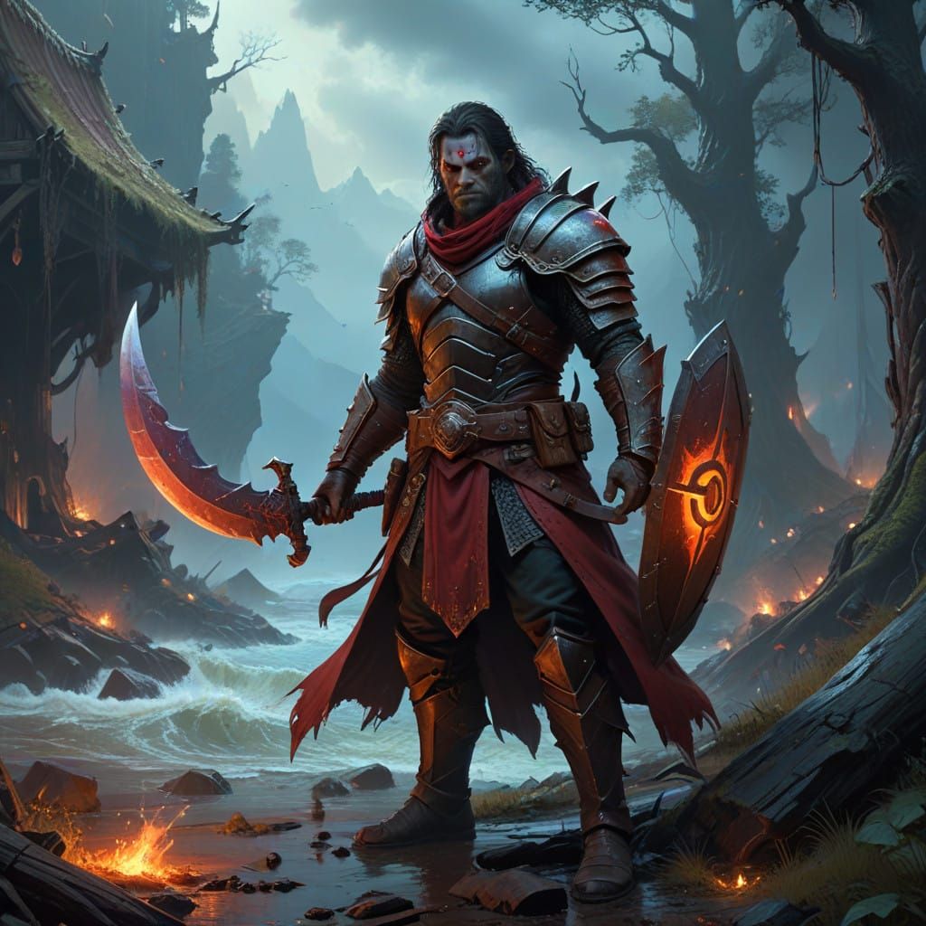 Savage Fantasy Warrior Unveils Mystical Realm