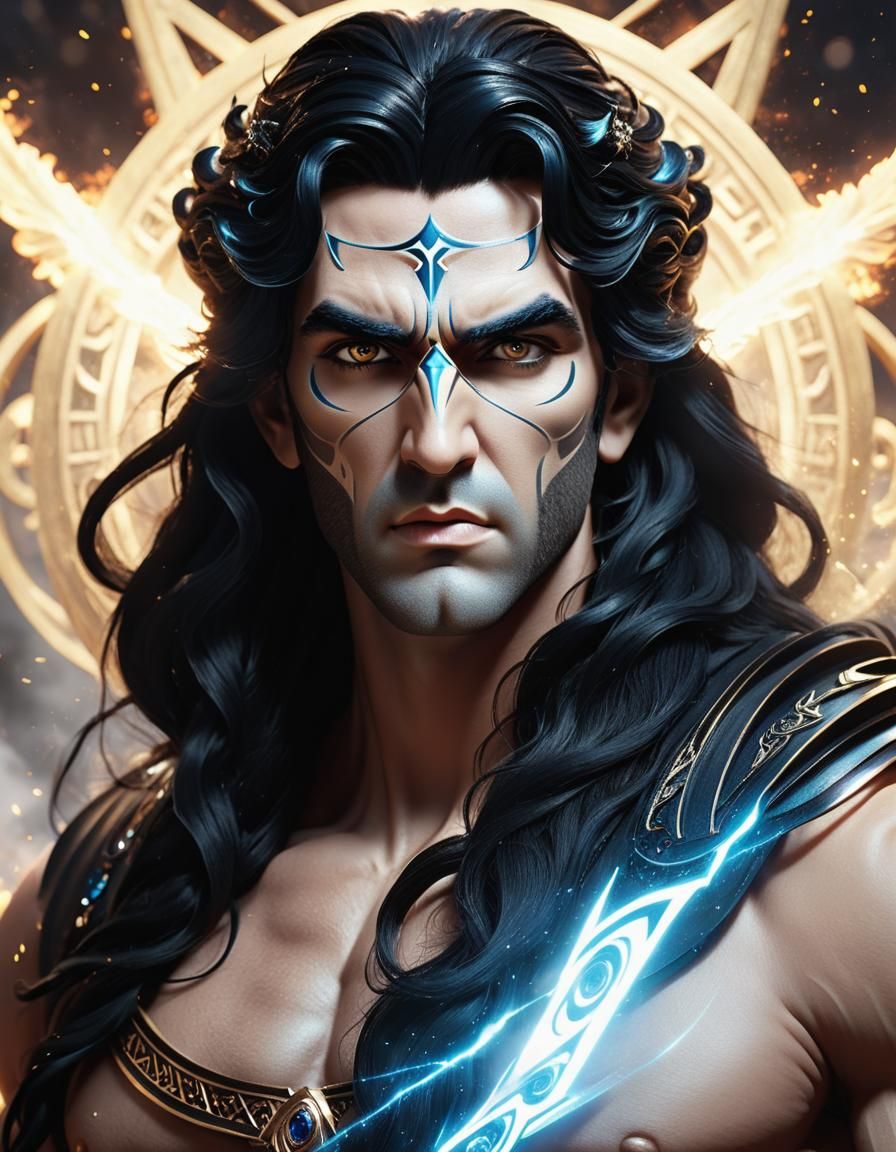 Photorealistic Hades Portrait in 8k Resolution