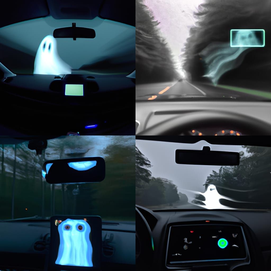 Eerie Dashcam Captures Ghostly Figure