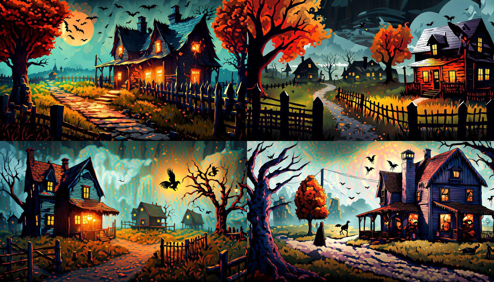 Eerie Creature Emerges in Haunted Village