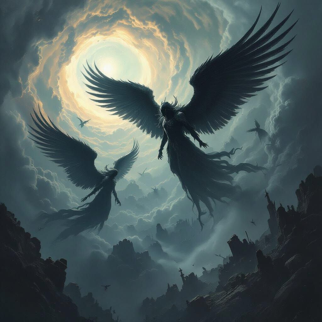 Dark Angels Soaring Through a Chaotic Universe