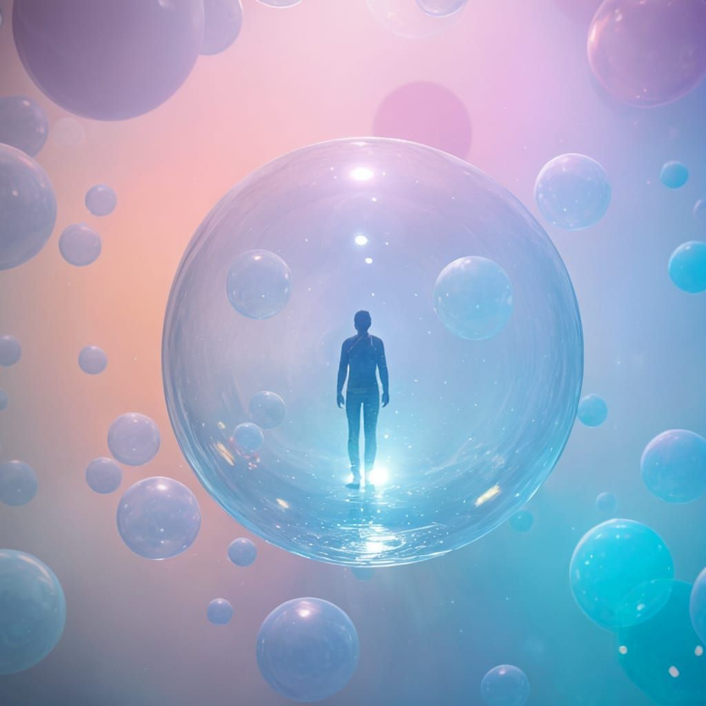 Living in a Bubble: A Conceptual Image